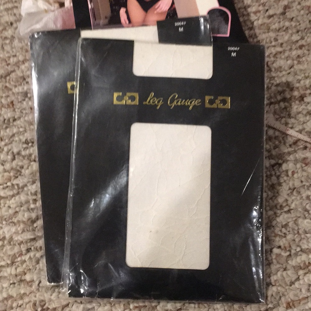 Leg Gauge. Spider wed stocking/hose